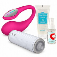 Lovense Distanz-Set für Paare mit Lush 4 & Max 2, 4-teilig