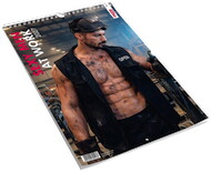 Pin-up Kalender „Sexy Men at Work 2027“ in Farbe und im Großformat