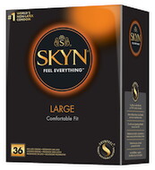 Latexfreie Kondome „Skyn Large“, extra groß