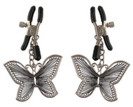 Nippelklammern „Butterfly Nipple Clamps“, mit Schmuckelementen