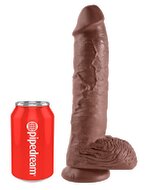 Dildo „10" Cock with Balls“, 25,4 cm