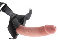 Umschnalldildo „Strap-on with 9 Inch“, inklusive Harness, 23 cm