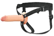 Penishülle „Hollow Silicone Strap-on“ mit Umschnallgurt
