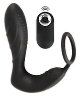 Analvibrator „RC Prostata Plug mit Penisring“