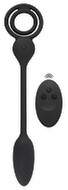 Vibro-Analplug mit Penis-/Hodenring