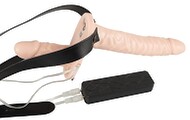 Umschnallvibrator „Strap-On Duo“ mit 2 Vibratoren