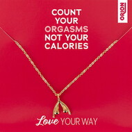 Halskette mit Klitoris-Anhänger