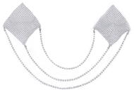 Nippelsticker „Square“ mit 3 Verbindungsketten