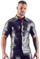 Shirt aus Lederimitat