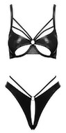 Dessous-Set im Wetlook