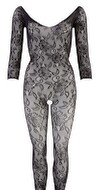 Spitzen-Catsuit ouvert
