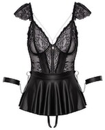Babydoll inklusive Ouvert-String