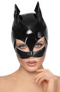 Kopfmaske aus Lack im Cat-Look