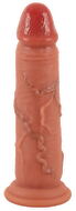 Naturdildo „Real Skin“ mit Saugfuß