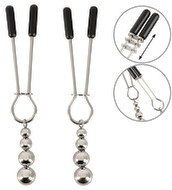 Nippelklemmen mit Kugelschmuck