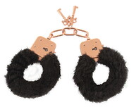 Handschellen mit abnehmbaren Plüschbezügen