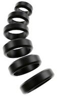 6-teiliges Penis-/Hodenring-Set