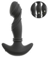 Prostata-Vibrator mit Rimming-Massageringen