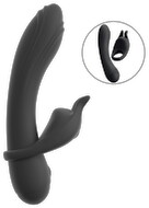 Vibrator mit abnehmbarem Vibro-Penisring