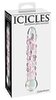 Glasdildo „No. 7“, 17,8 cm, mit Stimulationsnoppen