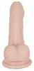 Naturdildo „Silicone Dildo S“, 14,5 cm mit Saugfuß, sehr biegsam