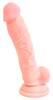 Naturdildo „Medical Silicone Dildo“, 18 cm, mit Saugfuß