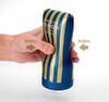 Masturbator „Premium Soft Case Cup”mit Saugeffekt, Druck justierbar, intensive Massagestruktur