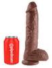 Dildo „10" Cock with Balls“, 25,4 cm