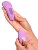 Auflegevibrator „remote silicone please-her“, mit Fernbedienung