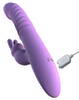 Stoßvibrator “her thrusting silicone rabbit”, mit Heizfunktion