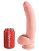 Dildo „10" Triple Density Cock with Balls“, 25 cm