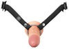 Penishülle „Hollow Silicone Strap-on“ mit Umschnallgurt