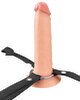 Penishülle „Hollow Silicone Strap-on“ mit Umschnallgurt