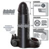 Penishülle „Vibrating Real Feel 2" Extension“ mit Vibration