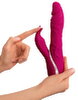 Rabbitvibrator, 10 Vibrationsmodi, 3 Rotationsstufen, Crazy Movement Taste