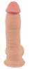 Naturdildo „Dildo with moveable Skin“ mit Saugfuß