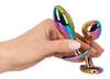 „Metal Butt Plug Set in Rainbow Colours“ mit 2 verschiedenen Analplugs