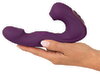 Vibrator „4 Function“ mit Klopf-Funktion und Klitoris-Sauger