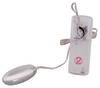 Vibroei „Silver Star“ mit Fernbedienung, stufenlose Vibration