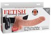 Umschnallvibrator „9" Vibrating Hollow Strap-on with Balls“, hohl