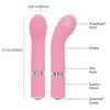 G-Punkt-Vibrator „Racy Mini Massager“ mit Swarovski®-Kristall