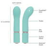 G-Punkt-Vibrator „Racy Mini Massager“ mit Swarovski®-Kristall