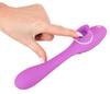 Vibrator „2 Function Bendable Vibe“ mit Leck-Zunge