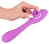 Vibrator „2 Function Bendable Vibe“ mit Leck-Zunge