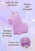 Auflegevibrator „Karma Lilac“ im niedlichen Einhorn-Design