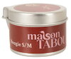 S/M-Kerze „Maison Tabou Bougie Hot“ im Alu-Tiegel