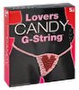 Knabberwäsche „Candy Lovers G-String Herz“ aus Zuckerperlen