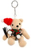 SM-Teddy mit Schlüsselanhänger