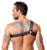 Leder-Brustharness, einseitig