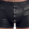 Pants aus stilvollem Lederimitat